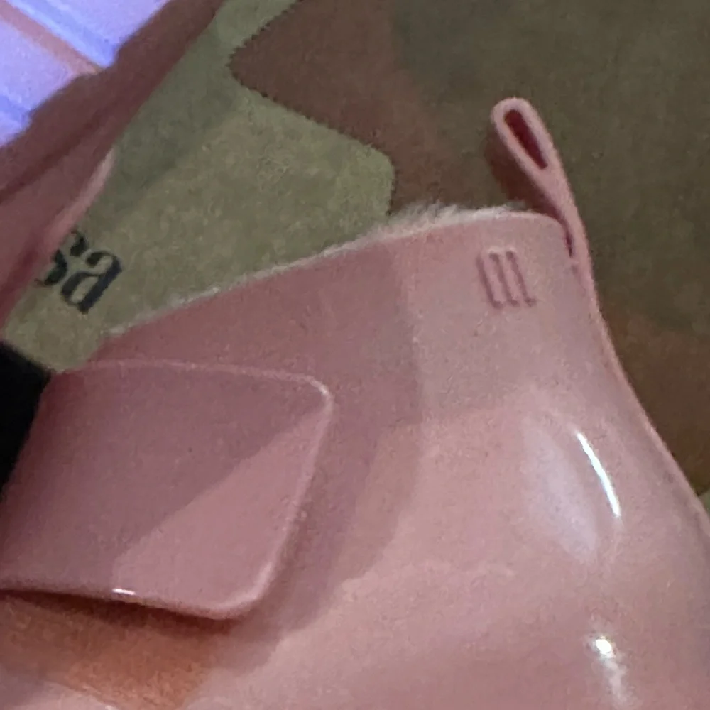 Mini Melissa. Mini Melissa Girls Pink Chelsea Boots Kids